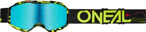 O <p>'</p>Neal B-10 Attack Kinderbrille Schwarz/Gelb Radiumblaues Visier