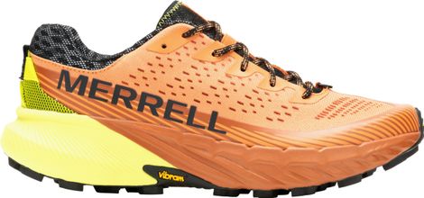 Merrell Agility Peak 5 Trail Shoes Orange/Yellow