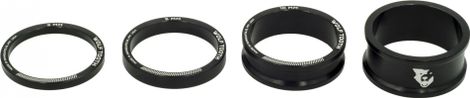Wolf Tooth Precision Headset Spacers Kit (x4) Black