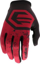 Evolve Splatter Gloves Bordeaux / Black