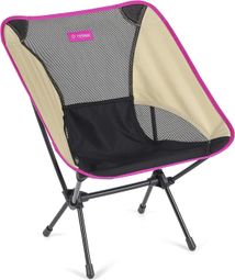 Silla Plegable Ultraligera Helinox Chair One Beige / Morada / Negra