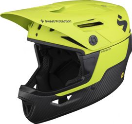 Casque Sweet Protection Arbitrator Mips Matte Fluo/Carbon