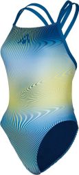 Aquasphere Essential Open Back Damen Badeanzug 1-teilig Blau