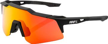 Lunettes 100% Speedcraft XS | Soft Tact Black | Hiper Red Multilayer