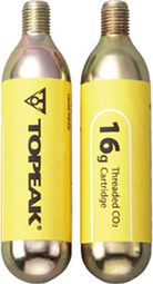TOPEAK 2 16g Threaded CO2 Cartridge