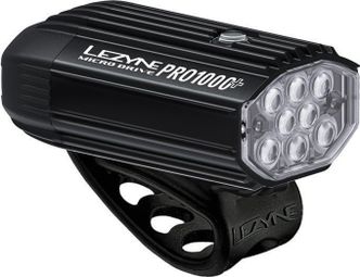 Luz delantera Lezyne Micro Drive Pro 1000+ Negra