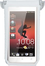 TOPEAK Housse pour Smartphone DRYBAG 4 pour écran 3 et 4'' Blanc