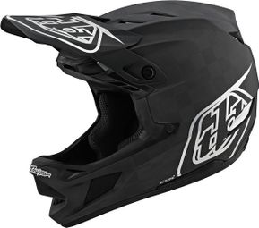 Troy Lee Designs D4 Carbon Mips Stealth Full Face Helm Zwart/Zilver