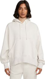 Nike Sportswear Sudadera con capucha Phoenix Fleece para mujer Blanca