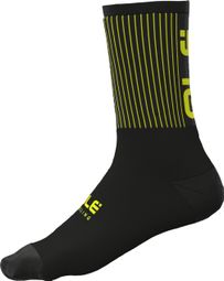 Alé Fence Unisex Winter Socks Black/Fluorescent Yellow