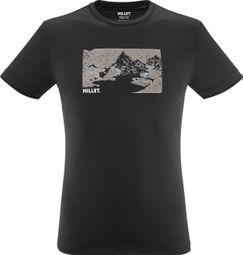 Technisches T-Shirt Millet Wanaka Fast Schwarz