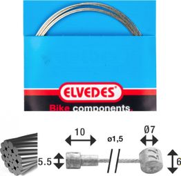 Elvedes Brake Cable Ø 1,5mm 2350 mm