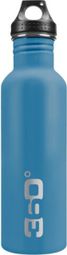 Botella de agua con aislamiento de acero inoxidable de 360 ° grados 500 ml / azul