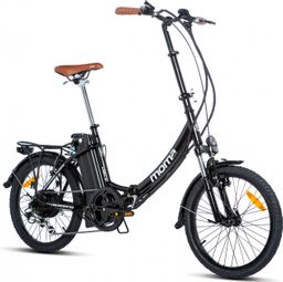 Vélo Pliant Electrique Moma Bikes E-20.2 Shimano 7v Noir