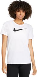 Nike Dri-Fit Swoosh Women's Short Sleeve Jersey White