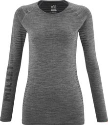 Women's Millet Drynamic Warm Grey long-sleeve undershirt
