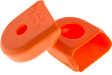 Protezioni per pedivelle in carbonio RACE FACE Protezioni BOOT PEDAL Arancione