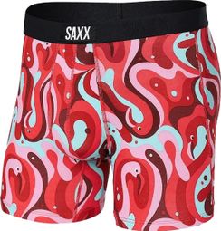 Boxer Saxx Vibe Super Soft Brief Rouge Multi Couleurs