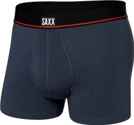 Boxer court Saxx Non-Stop Stretch Cotton Bleu
