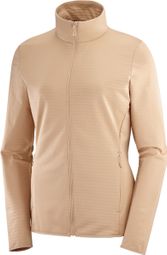 Salomon Outrack FZ Women's Thermal Jacket Pink
