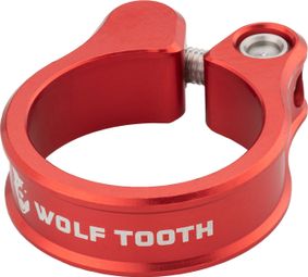 Abrazadera De Tija De Sillín Wolf Tooth Rojo