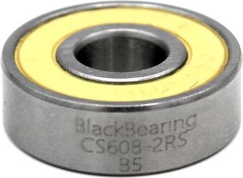 Black Bearing Ceramic 608-2RS 8 x 22 x 7 mm