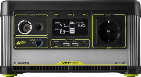 Batterie | Centrale Lithium portable et ultra-compacte YETI 500X
