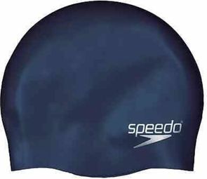 Gorro de natación azul moldeado para niños Speedo