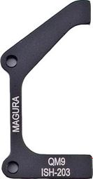 MAGURA QM9 Adapter Bracket PM> FRAME IS for 203mm Rear