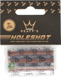 Mèches de Réparation Tubeless Peaty's Holeshot 6x 3mm