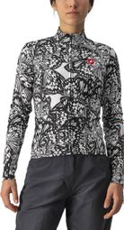 Castelli Unlimited Thermal Women's Long Sleeve Jersey Black White