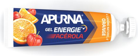 Gel Energetique APURNA Passage Difficile Booster Acerola Orange 35g