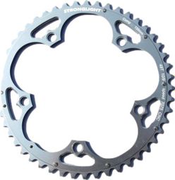 Stronglight External Chainring Campagnolo 135 Type A 5 Spokes 2x9-10S Silver