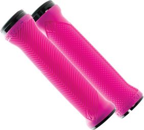 LoveHandle Double Lock-On Pink Race Face Grips