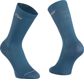 Northwave Extreme Pro Unisex Sokken Blauw/Lichtgrijs