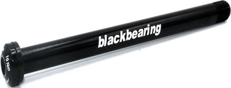 Black Bearing Rear Axle 12 mm - 164 - M12x1.5 - 14 mm