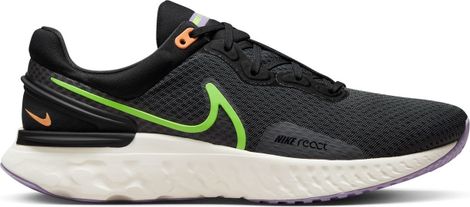 Nike React Miler 3 Running Shoes Black Violet