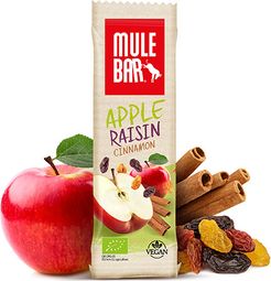 MuleBar Organic & Vegan Energy Bar Mela uva passa cannella 40 g