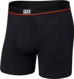 Boxer Saxx in cotone elasticizzato non stop nero