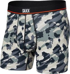 Saxx Non-Stop Stretch Cotton Camo Grey Boxer