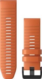 Garmin QuickFit 26 mm Silicone Wristband Ember Orange