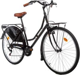 Moma Bikes Bicicleta Paseo SHIMANO HOLANDA 28', 6V. Sillin Confort