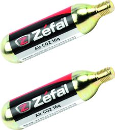 ZEFAL CO2 Cartridges 16g (X2) 