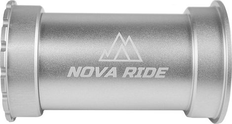 Boitier de pédalier Nova Ride BB386 24mm Argent
