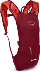Bolsa de Hidratación Osprey Kitsuma 3 Roja para Hombre