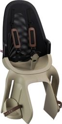 Qibbel Air Beige Black Rack Mounted Rear Baby Seat