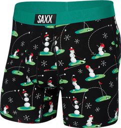 <p><strong>Boxer Saxx Ultra Soft Brief Fly 18 Ho Ho Agujeros</strong></p>Negro Verde