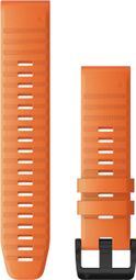 Bracelet de Montre Garmin QuickFit 22 mm Silicone Orange Ember