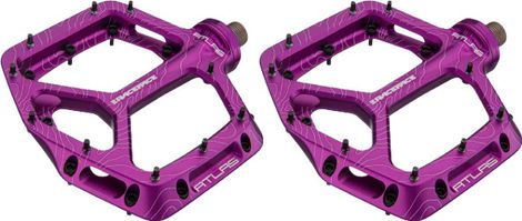 Race Face Atlas Flat Pedals Purple