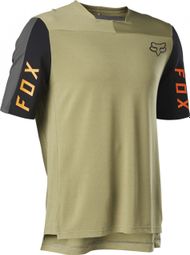 Fox Defend Pro Short Sleeve Jersey Khaki